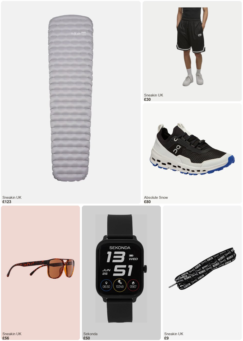 The complete outfit featuring Rab Inflatable mattress Rab Ultrasphere 1.5
