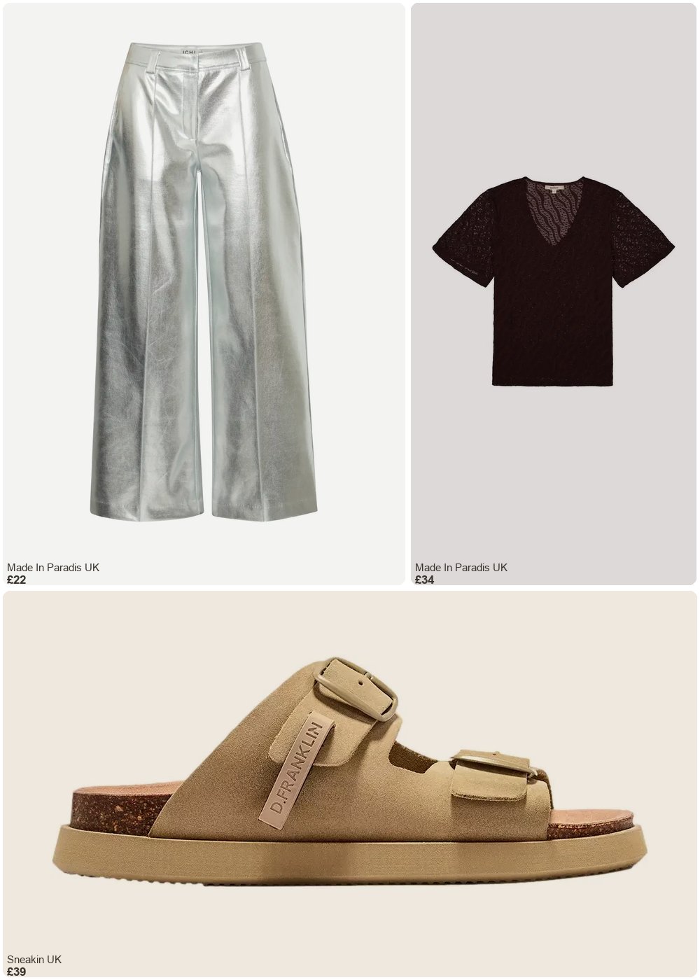 The complete outfit featuring D.Franklin Suede mules D.Franklin Vibe