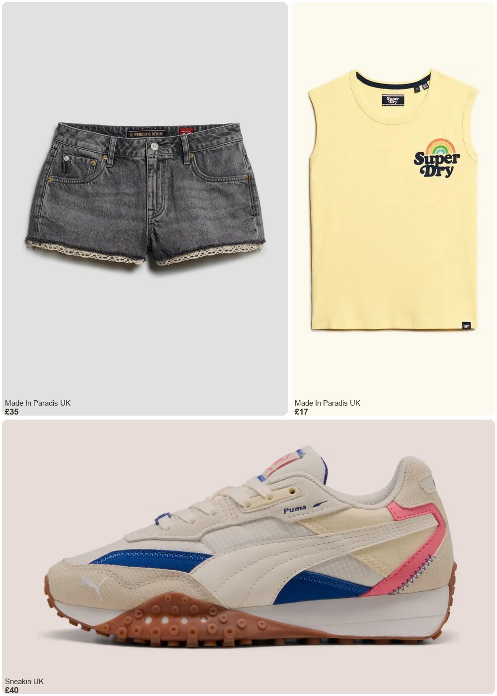 The complete outfit featuring Puma Trainers Puma Blktop Rider