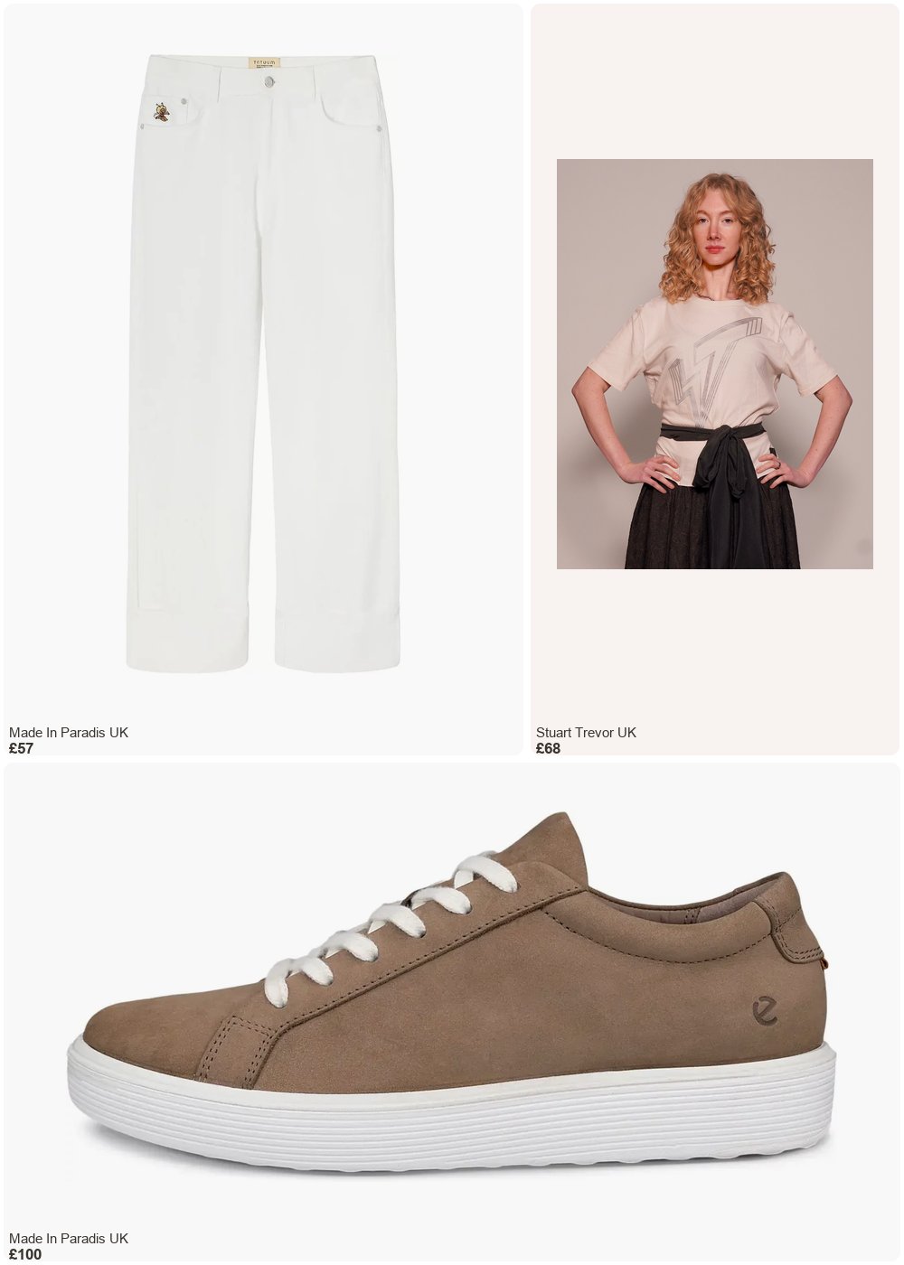 The complete outfit featuring ECCO Women's Sneakers Ecco Soft 60