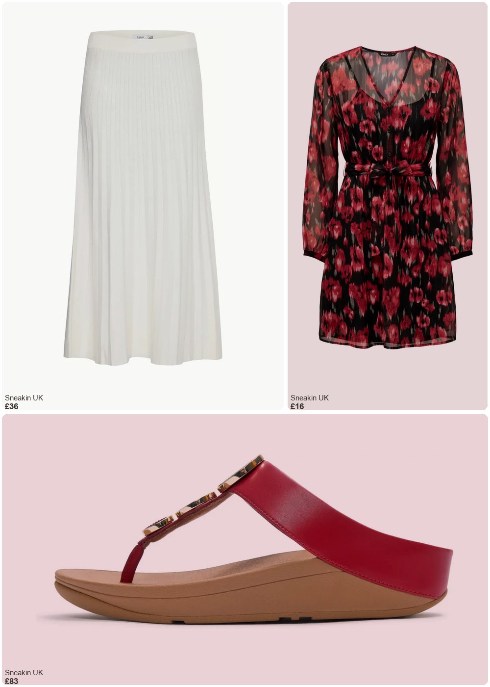 The complete outfit featuring FitFlop Women's flip-flops FitFlop Halo