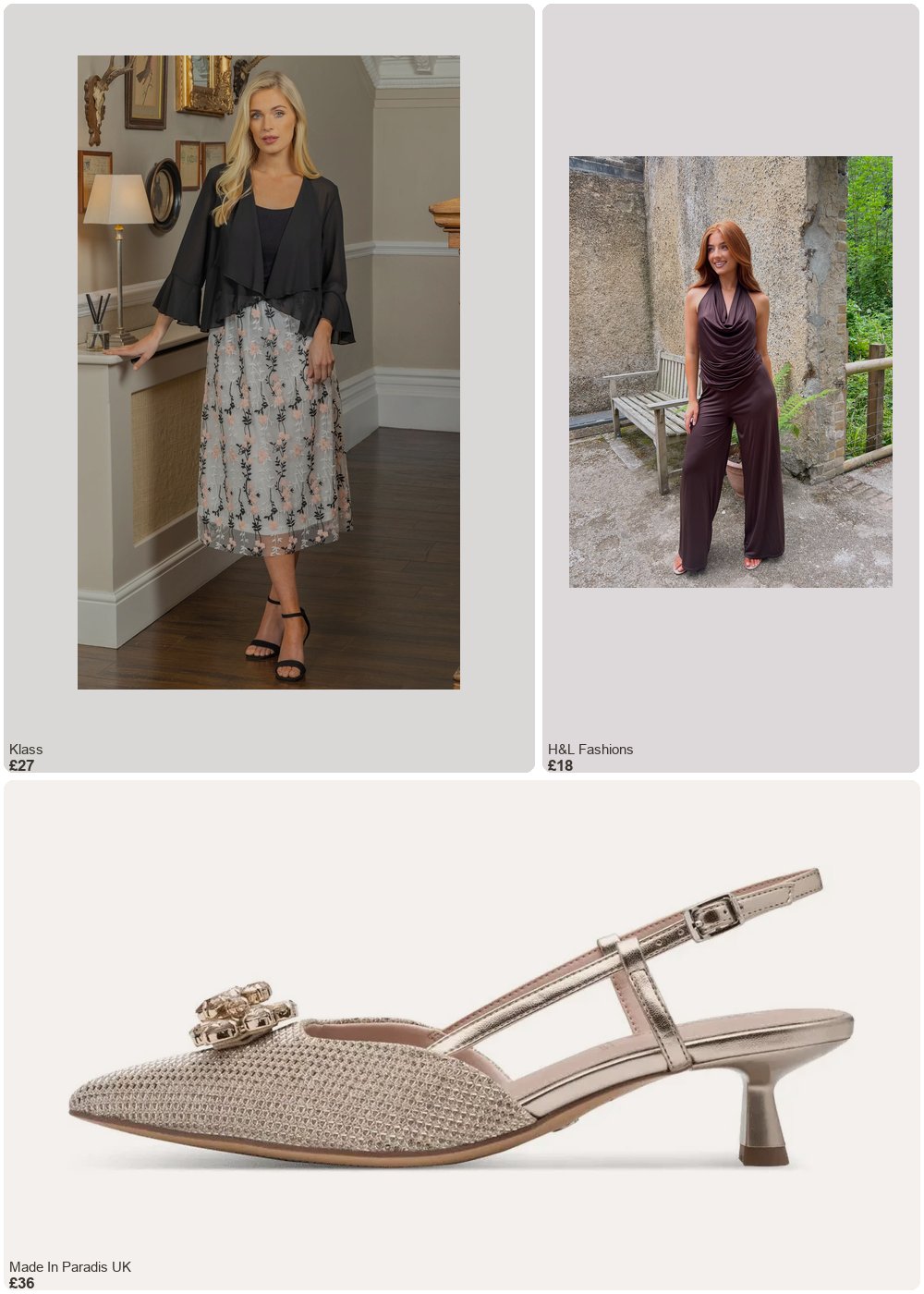 The complete outfit featuring Klass Klass Botanical Embroidered Mesh Pull On Skirt White/Multi Women's