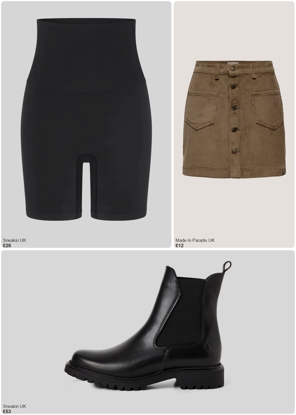 The complete outfit featuring tamaris Women's boots Tamaris Chelsea confort en cuir