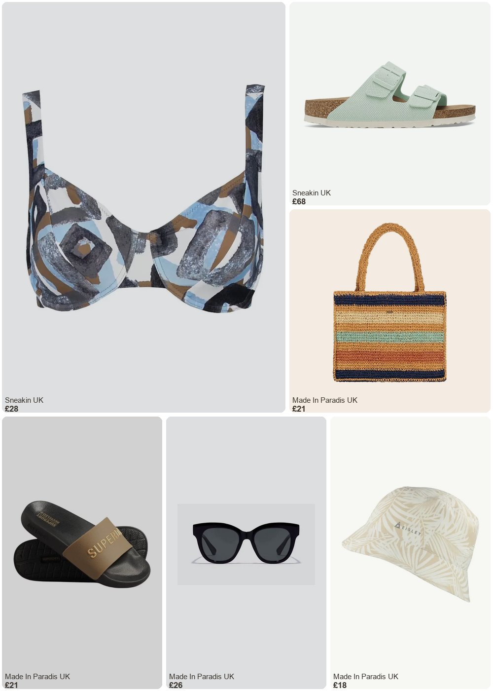 The complete outfit featuring eisglut Bob woman Eisglut Aruba
