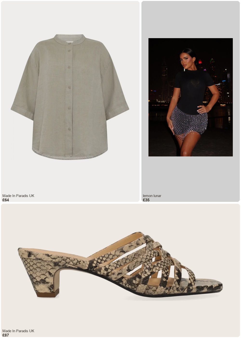 The complete outfit featuring Fred de la Bretoniere Women's heeled mules Fred de la Bretoniere Glory