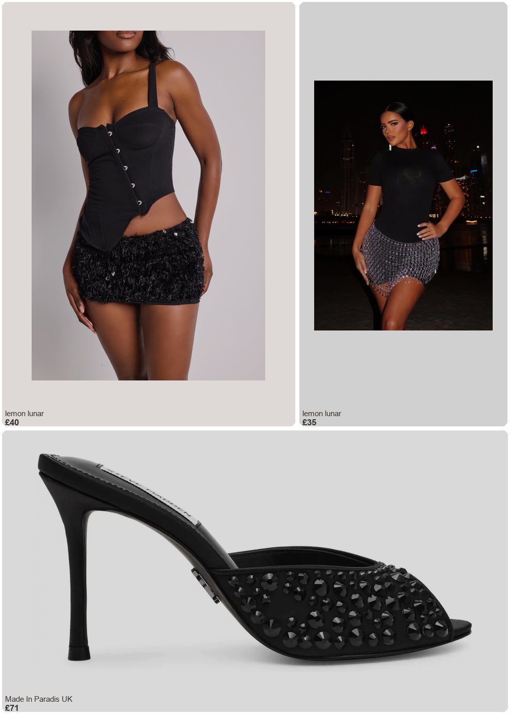 The complete outfit featuring 1 THE CORSET TOP