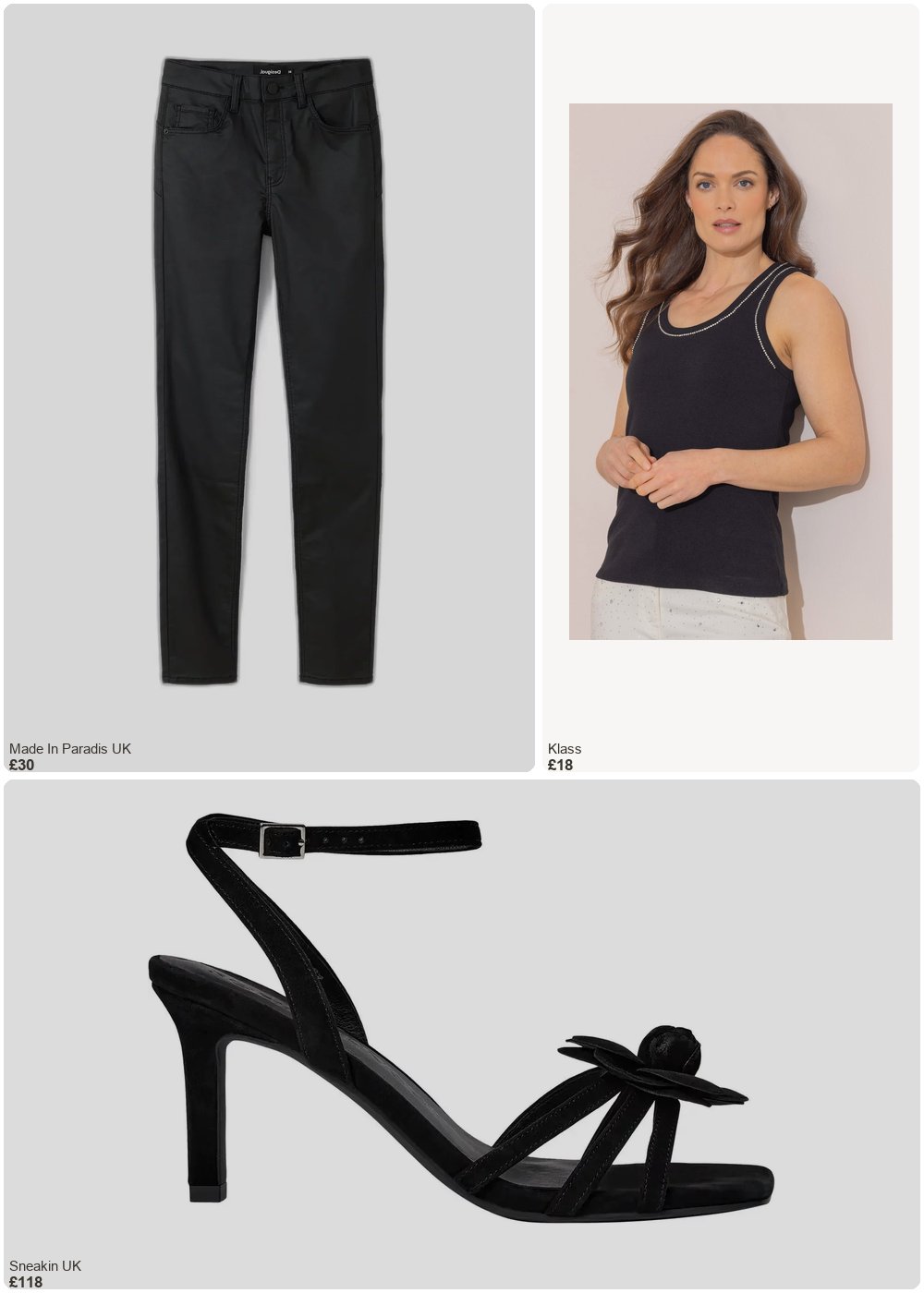The complete outfit featuring Sofie Schnoor Women's heeled sandals Sofie Schnoor Sofiasw