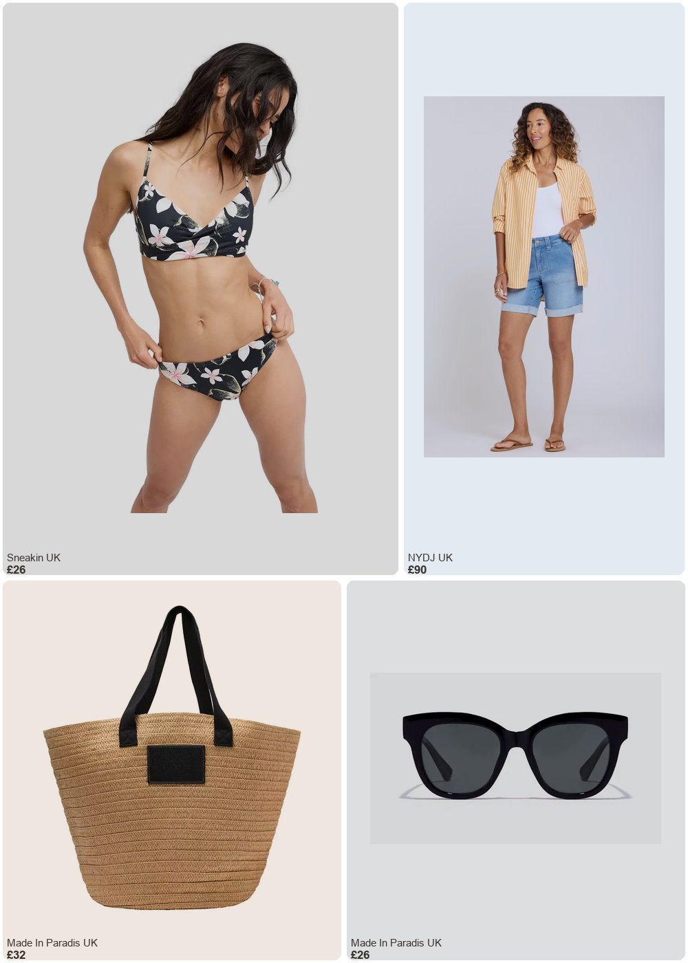 The complete outfit featuring Roxy Women's swimsuit bottoms Roxy Essentials Hipster