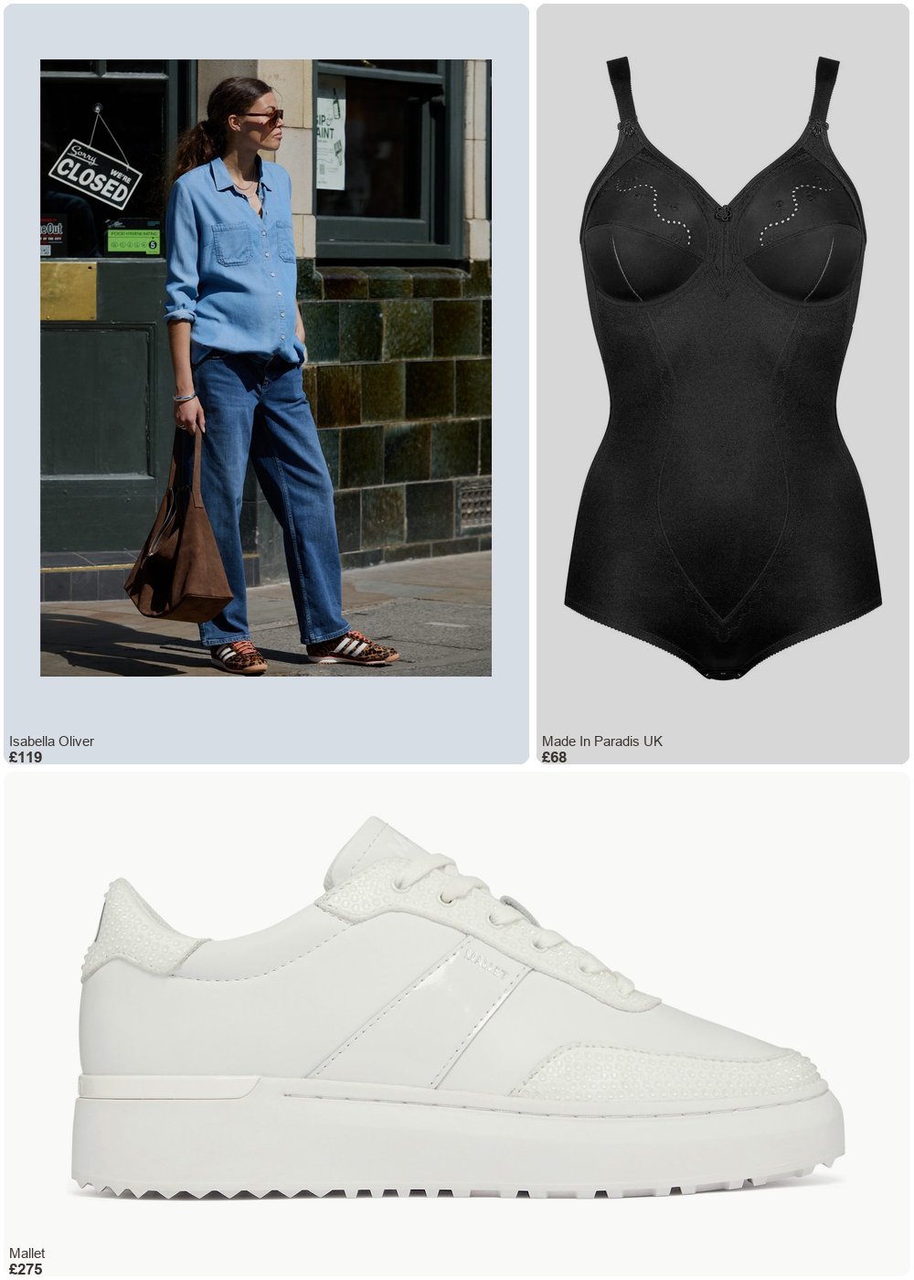 The complete outfit featuring Triumph Body women's cotton Triumph Doreen