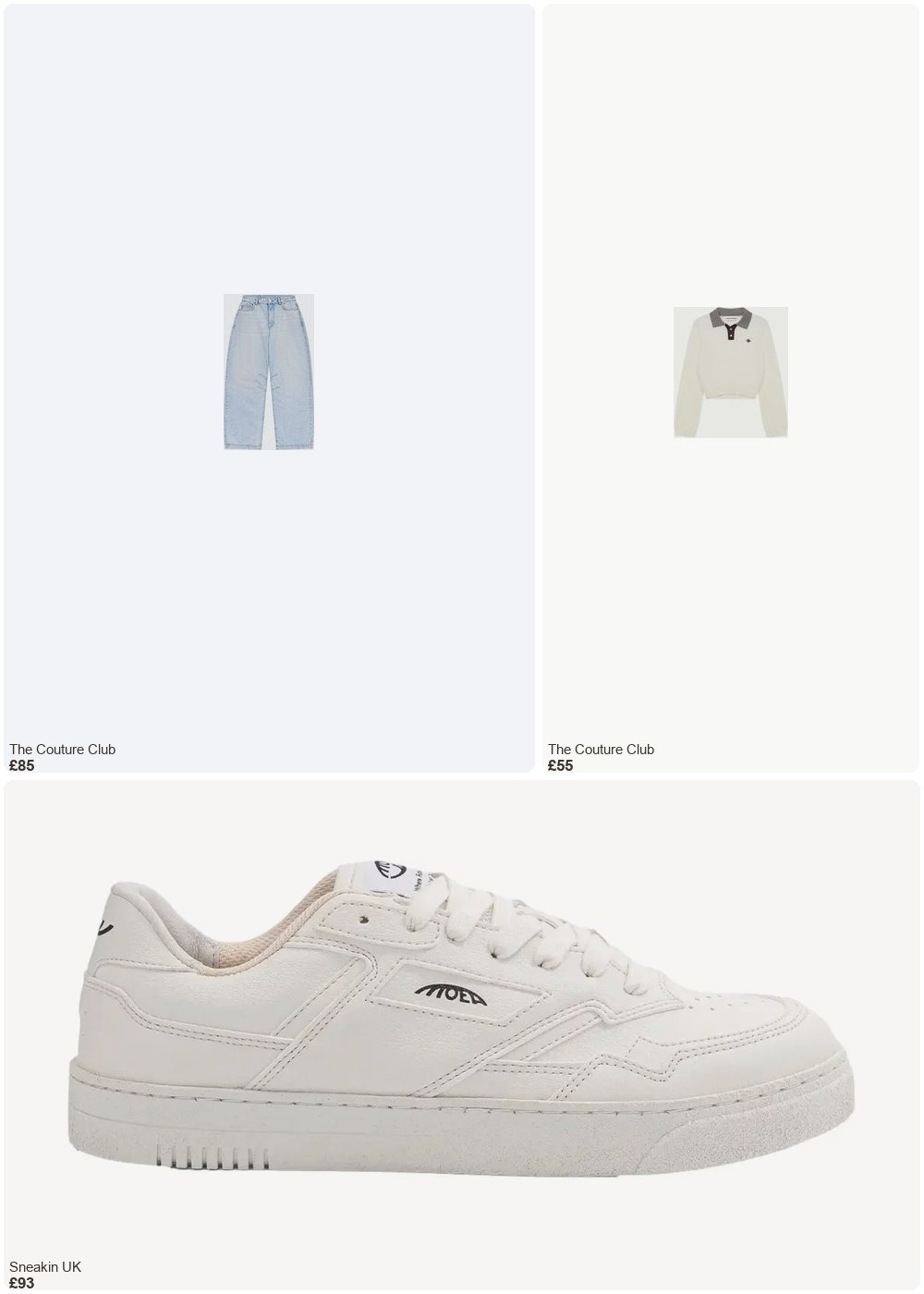 The complete outfit featuring MoEa Baskets MoEa Origin Low