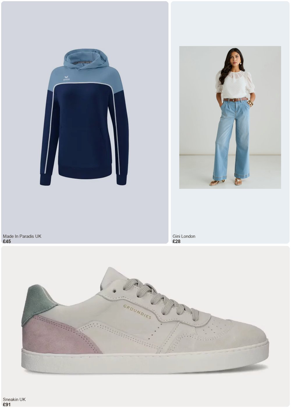 The complete outfit featuring Groundies Women's Trainers Groundies Nova