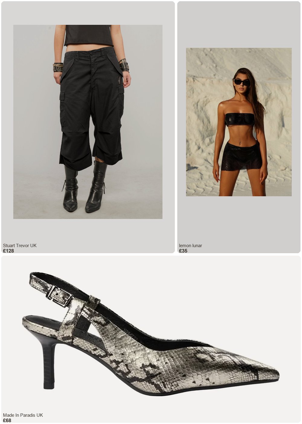 The complete outfit featuring 1 THE BLACK CHAINMAIL TOP