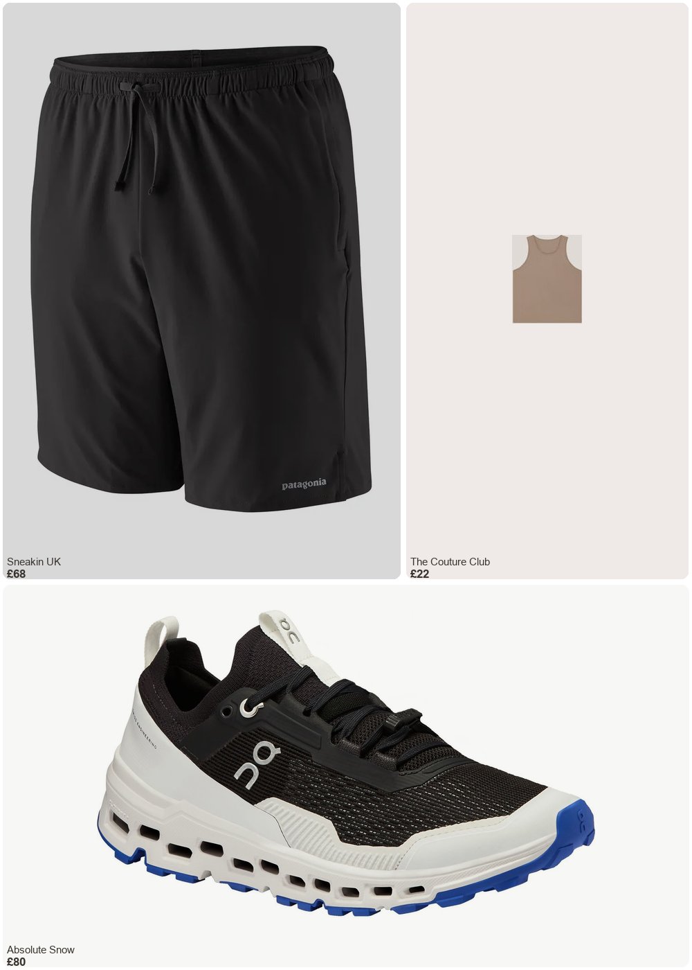 The complete outfit featuring Patagonia Short Patagonia Multi 8"