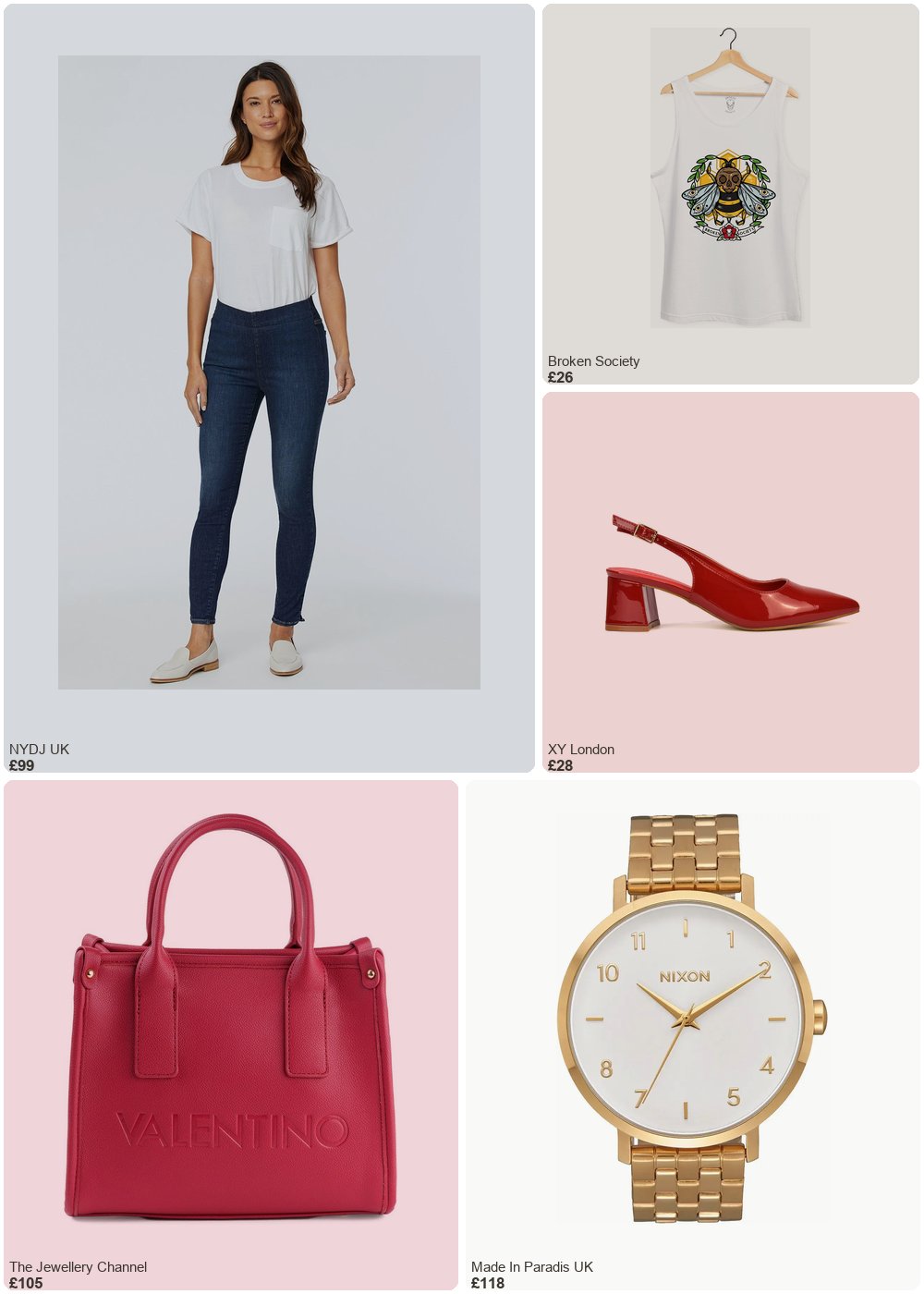 The complete outfit featuring TJC Mario Valentino Leather Handbag - Red