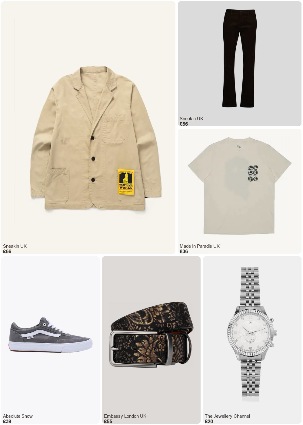 The complete outfit featuring Service Works Jacket Service Works Drill Server Suit