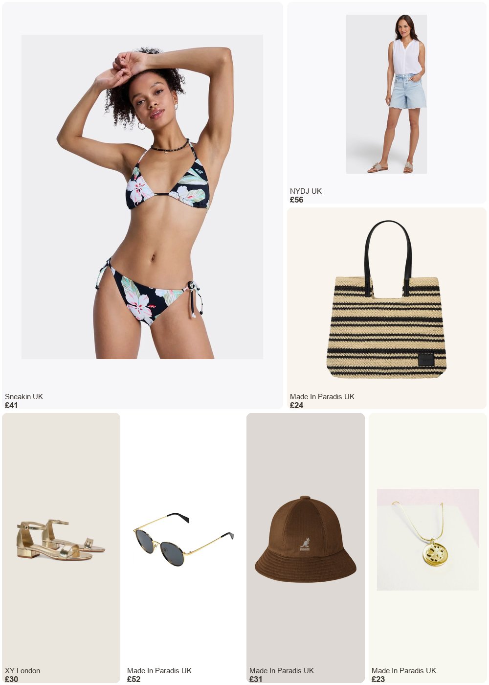 The complete outfit featuring Roxy 2-piece swimsuit for women Roxy PT Essentials Tiki Classic TS