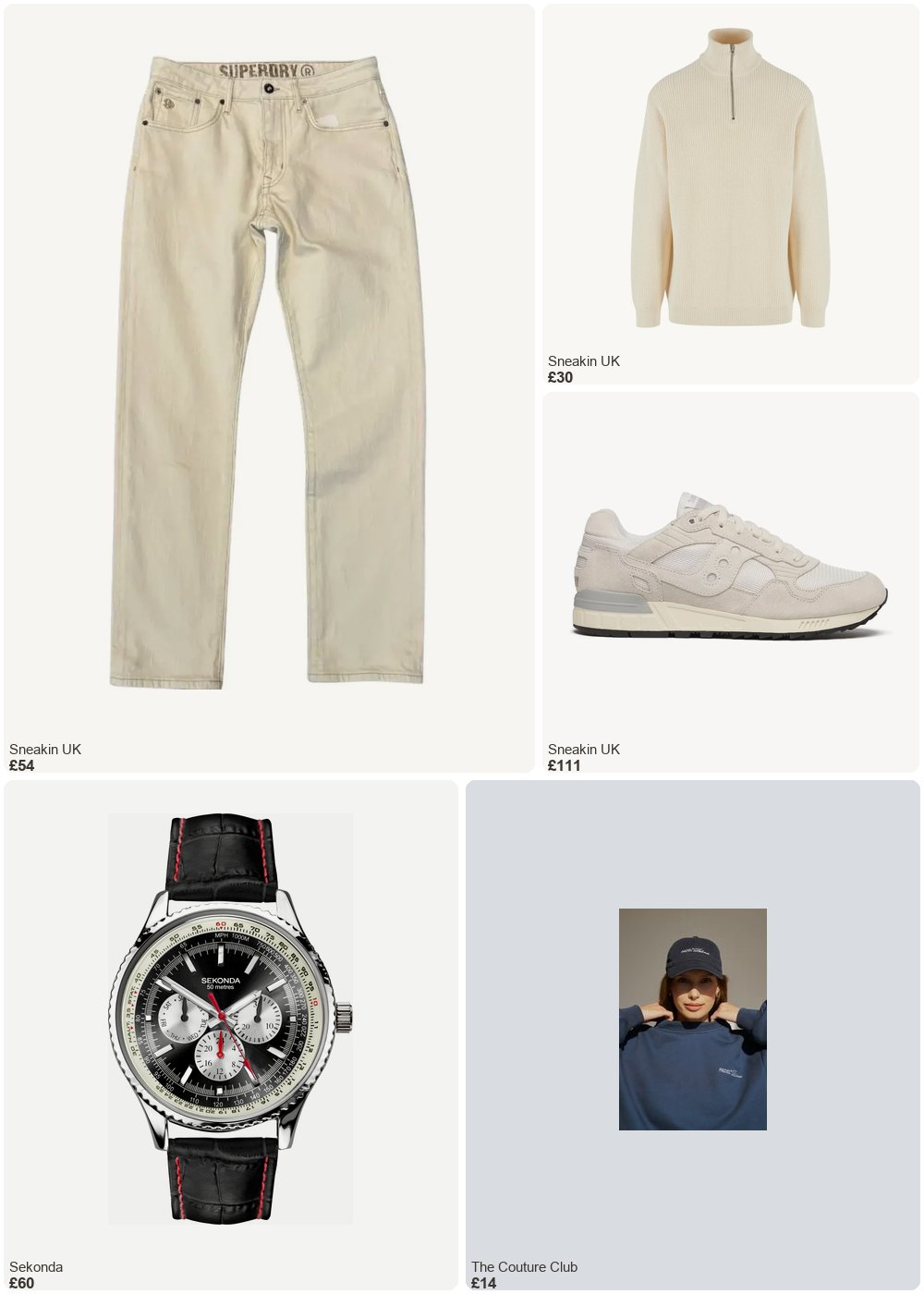The complete outfit featuring Urban Classics Sweater Urban Classics Rib Basic Troyer