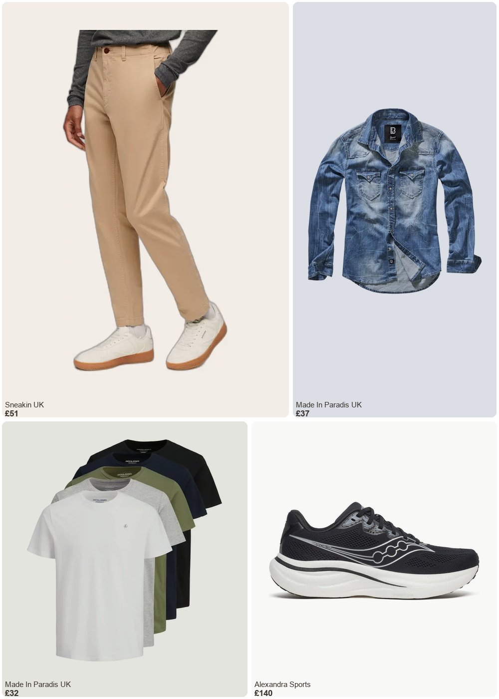 The complete outfit featuring jack & jones T-shirt Jack & Jones Crew (x5)