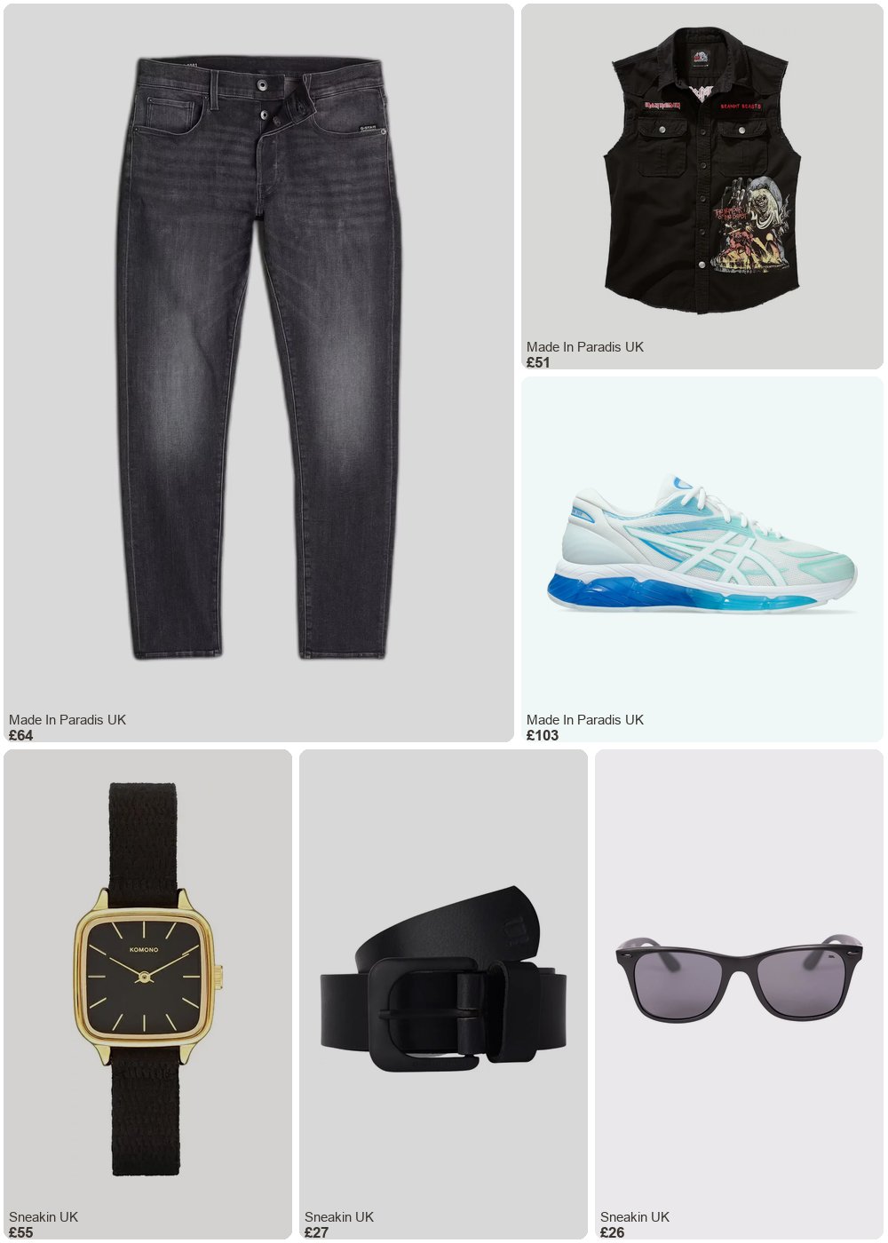 The complete outfit featuring G-Star Slim jeans G-Star 3301