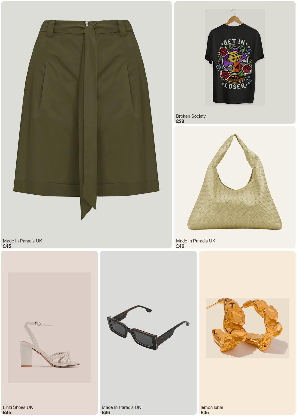 The complete outfit featuring Broken Society UK Get In Loser T-Shirt (Unisex)
