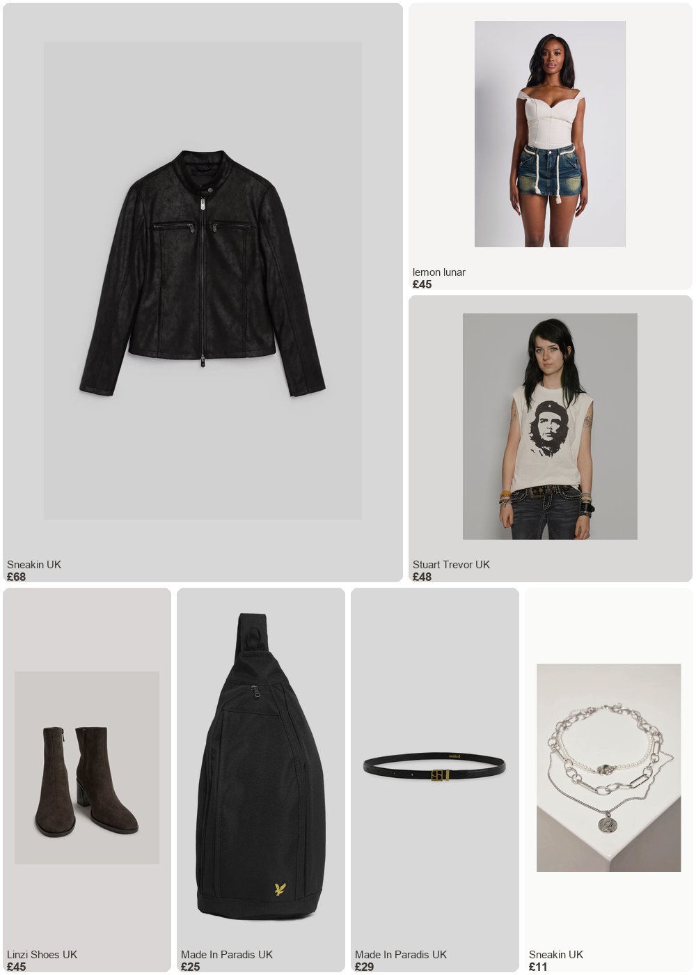 The complete outfit featuring Desigual Leather jacket woman Desigual