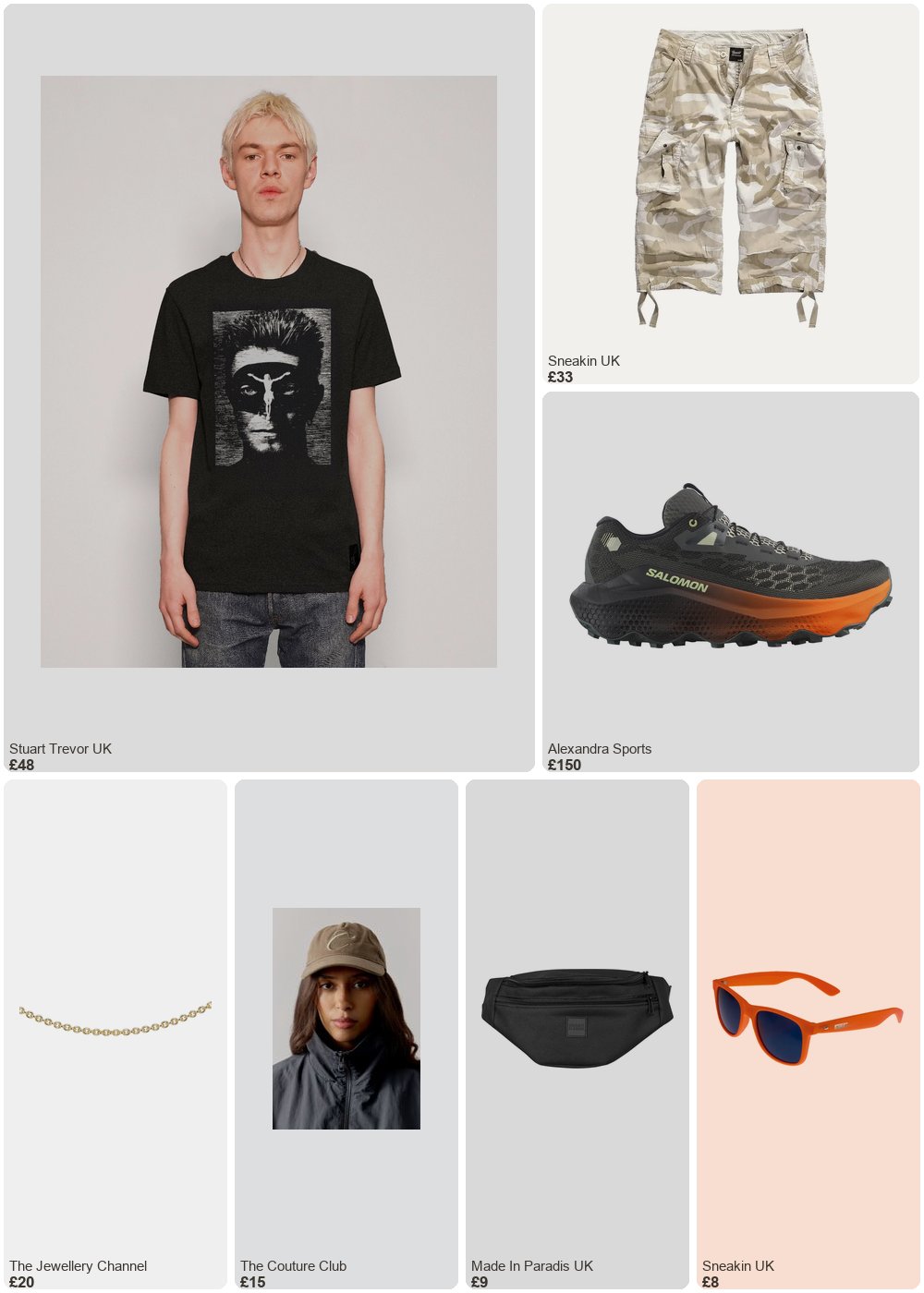 The complete outfit featuring STUART TREVOR Dante’s Inferno T-Shirt in Black