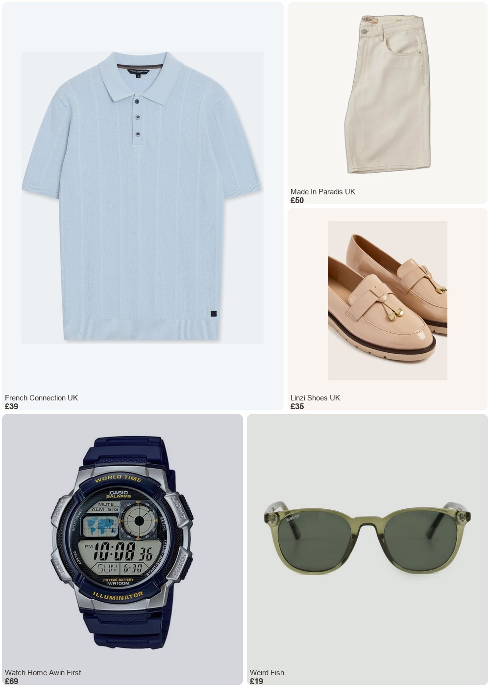 The complete outfit featuring Guess Short Guess Carson
