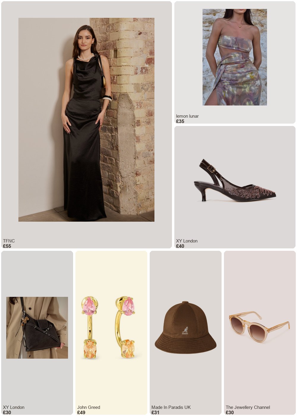 The complete outfit featuring TFNC London TFNC Tully Black Skirt