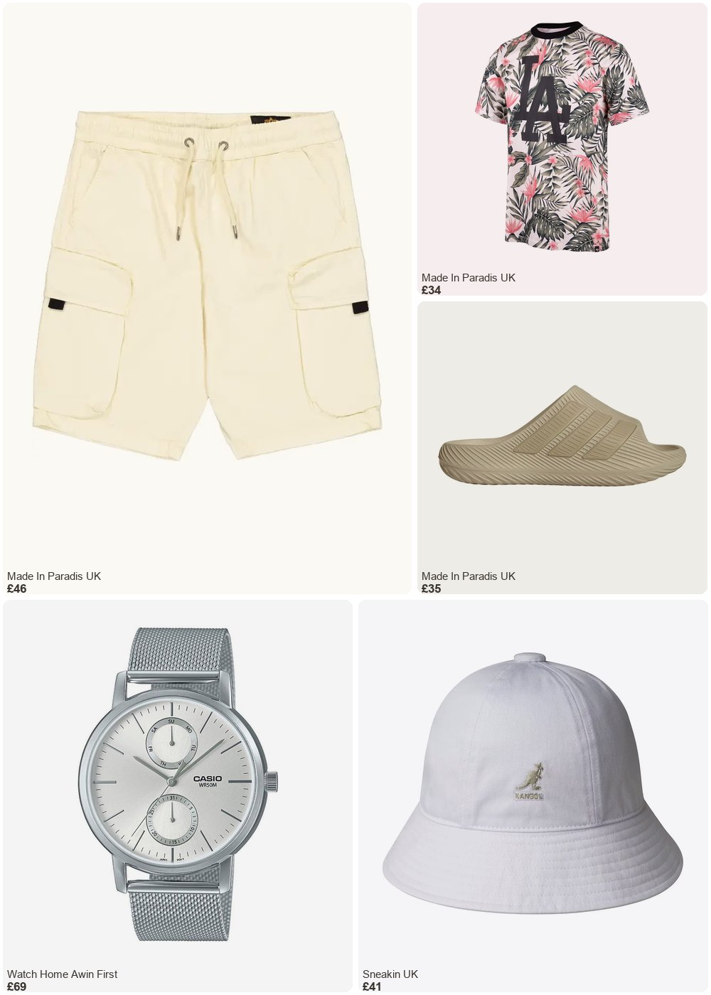 The complete outfit featuring Kangol Kangol washed faded casual bucket hat