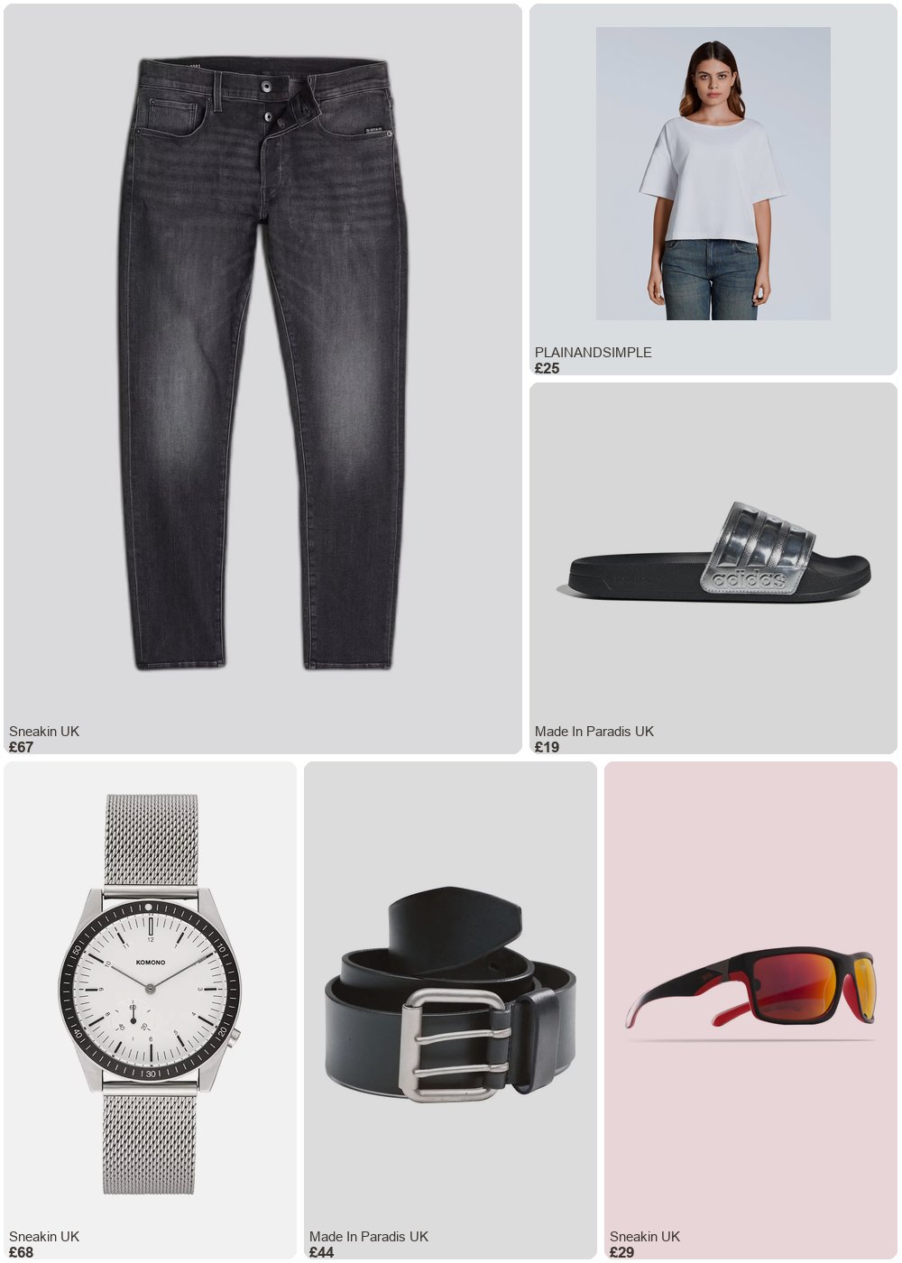 The complete outfit featuring G-Star Slim jeans G-Star 3301