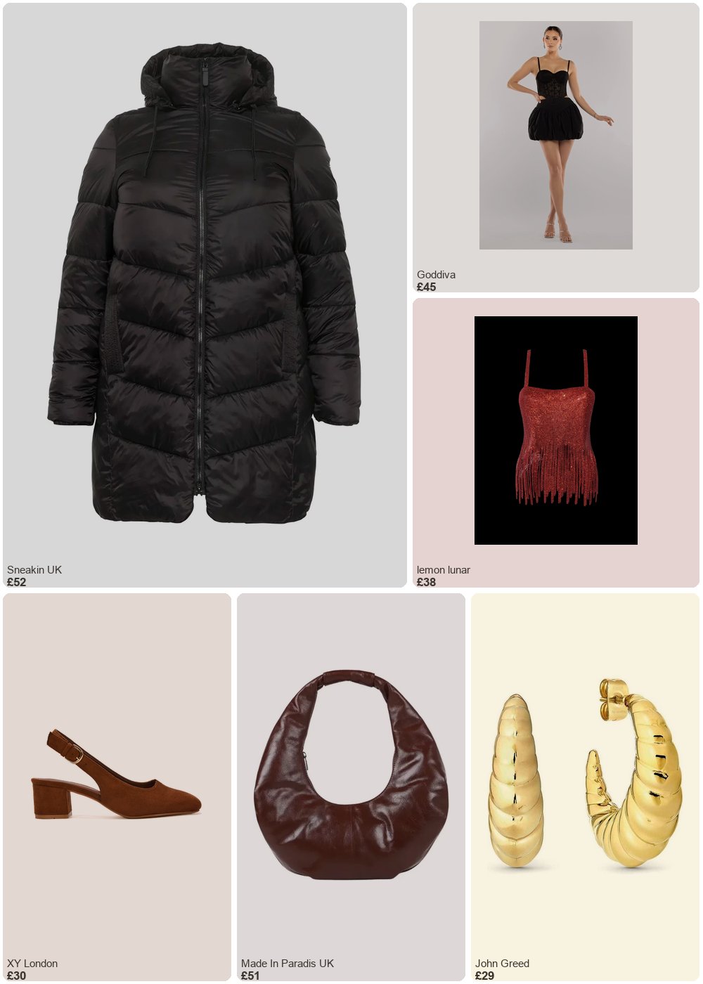 The complete outfit featuring Goddiva Goddiva Bengaline Balloon Mini Skirt - Black