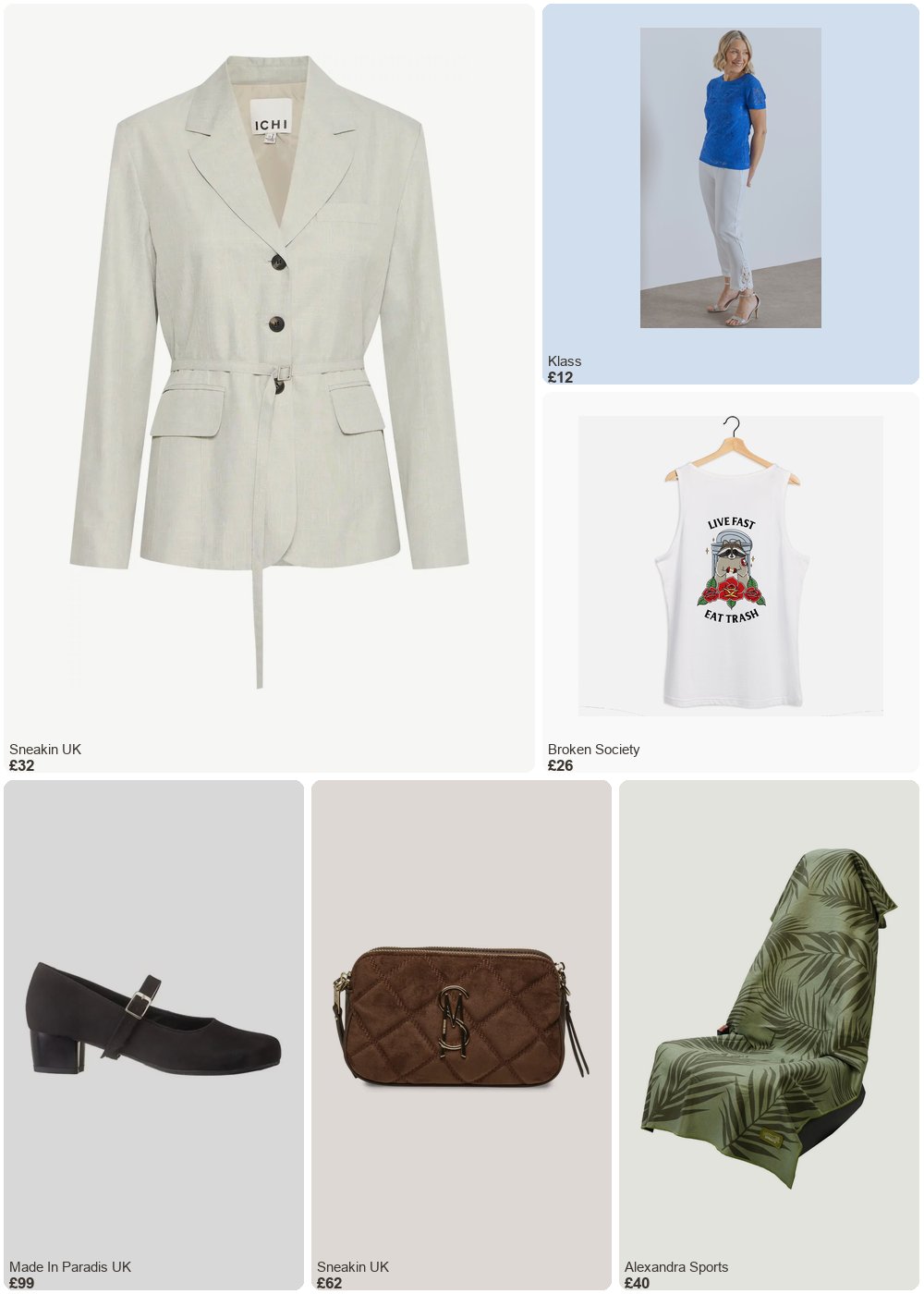 The complete outfit featuring Ichi Women's blazer Ichi Leevana
