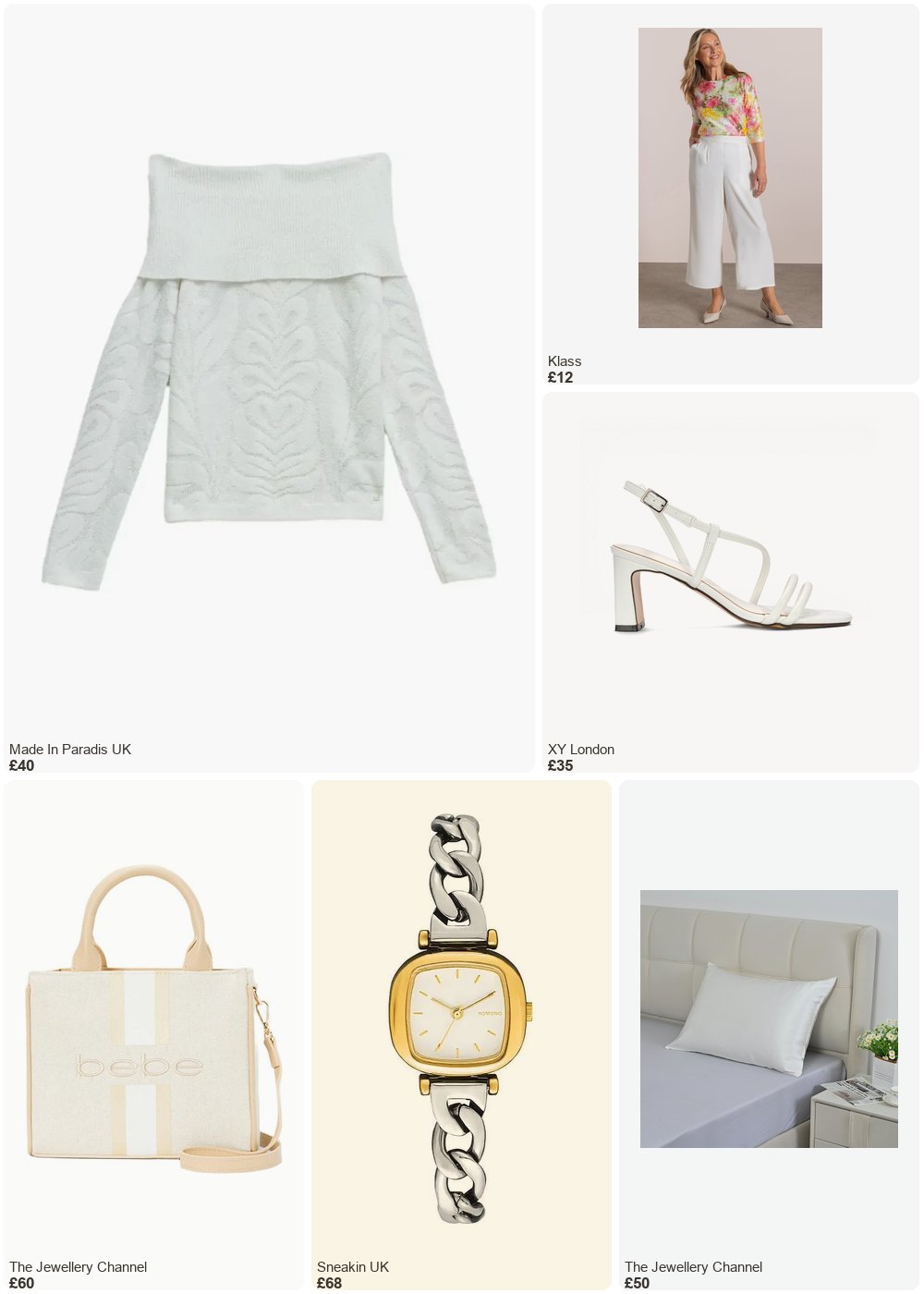 The complete outfit featuring XY London Demi Strappy Slingback Mid Block Heel Sandals With Square Toe in Gold Metallic - White / UK 5 | EU 38 | US 7