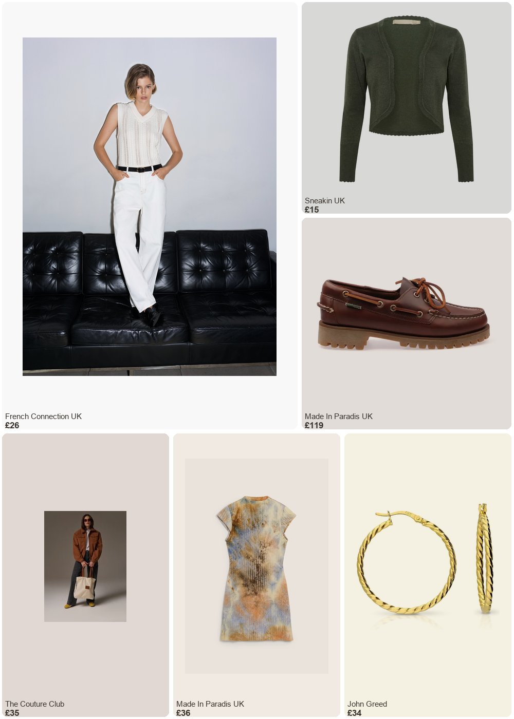 The complete outfit featuring French Connection Loren Twill Denim Barrel Leg Jeans Arctic White