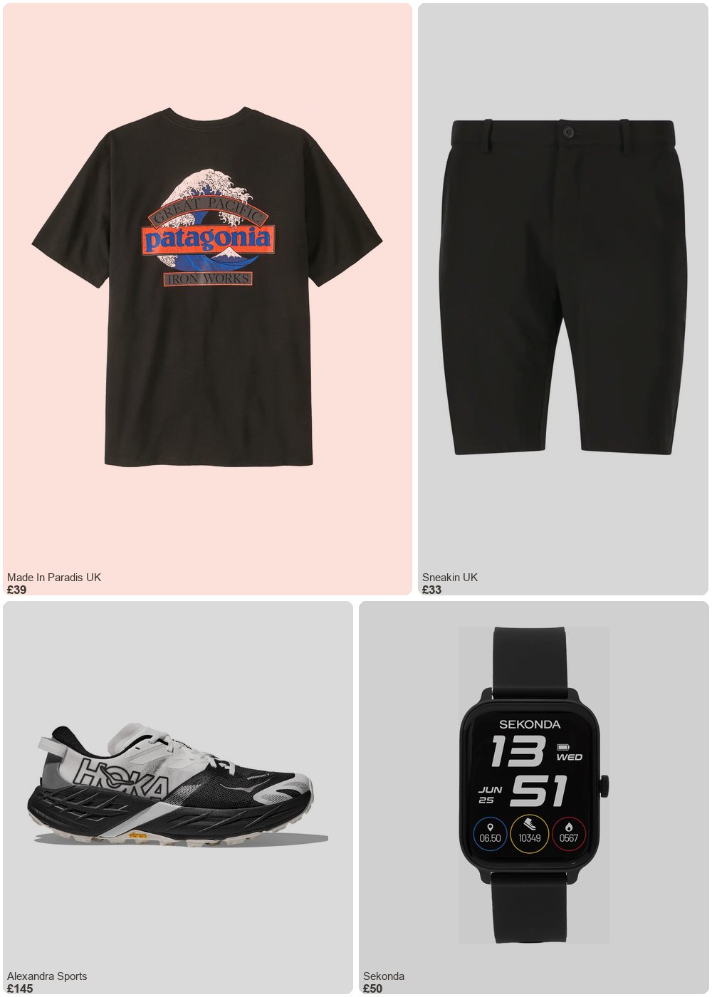The complete outfit featuring Patagonia T-shirt Patagonia Great Waves Responsibili