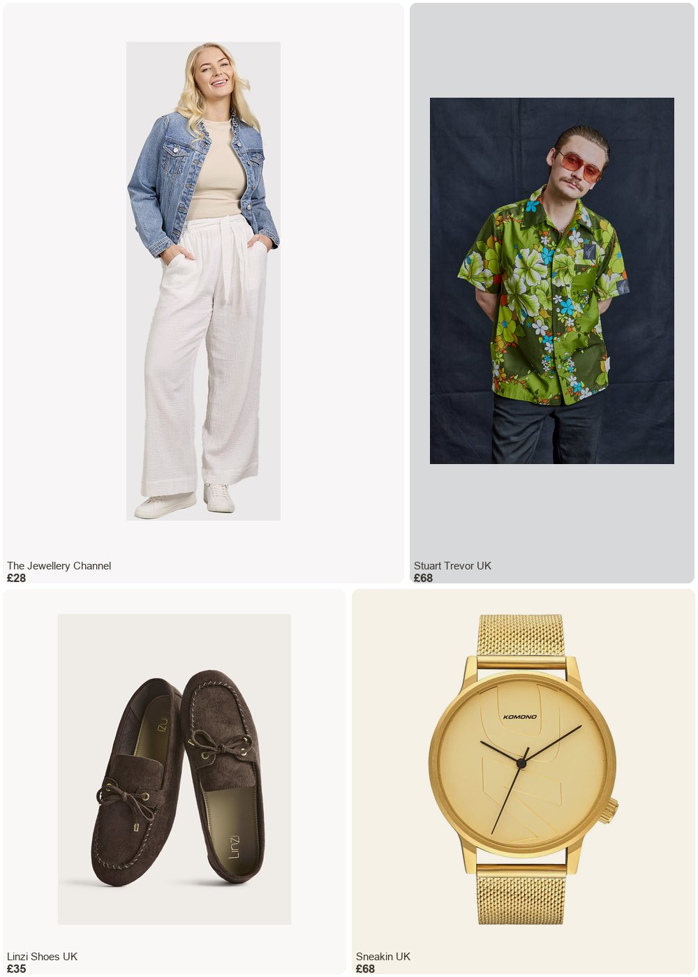 The complete outfit featuring Linzi Linzi Shoes - Relevant Brown Faux Suede Loafers- 7