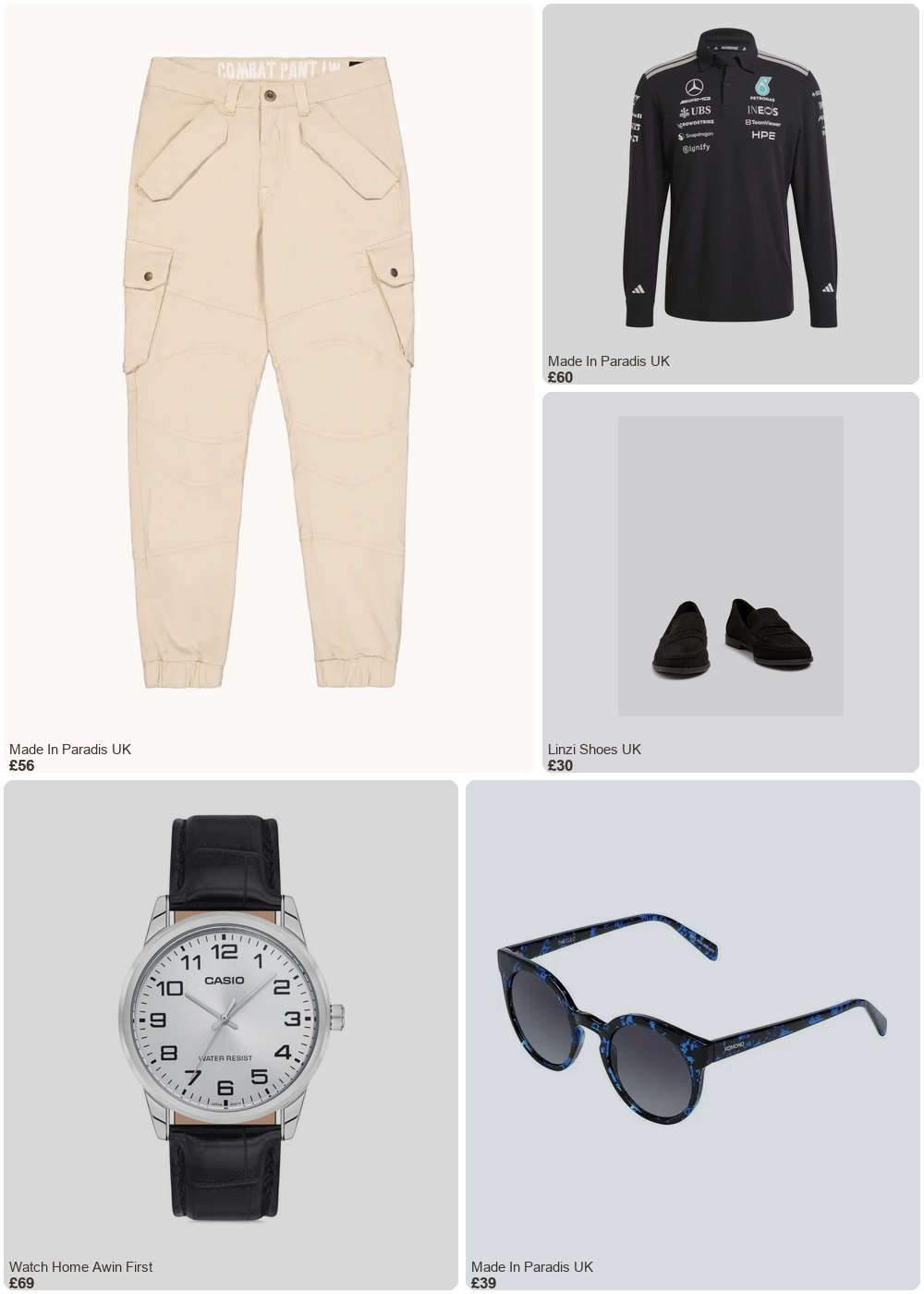 The complete outfit featuring Casio Casio MTP-V001L-7BUDF Men's Watch