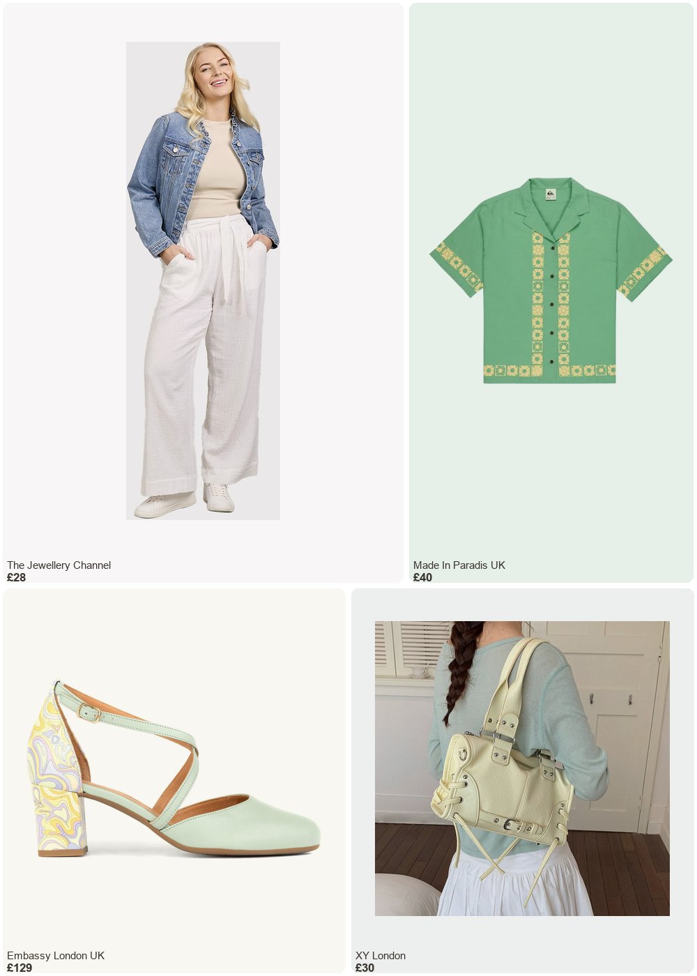 The complete outfit featuring XY London Maia Mini Bowler Top Handle Bag in Black - Yellow