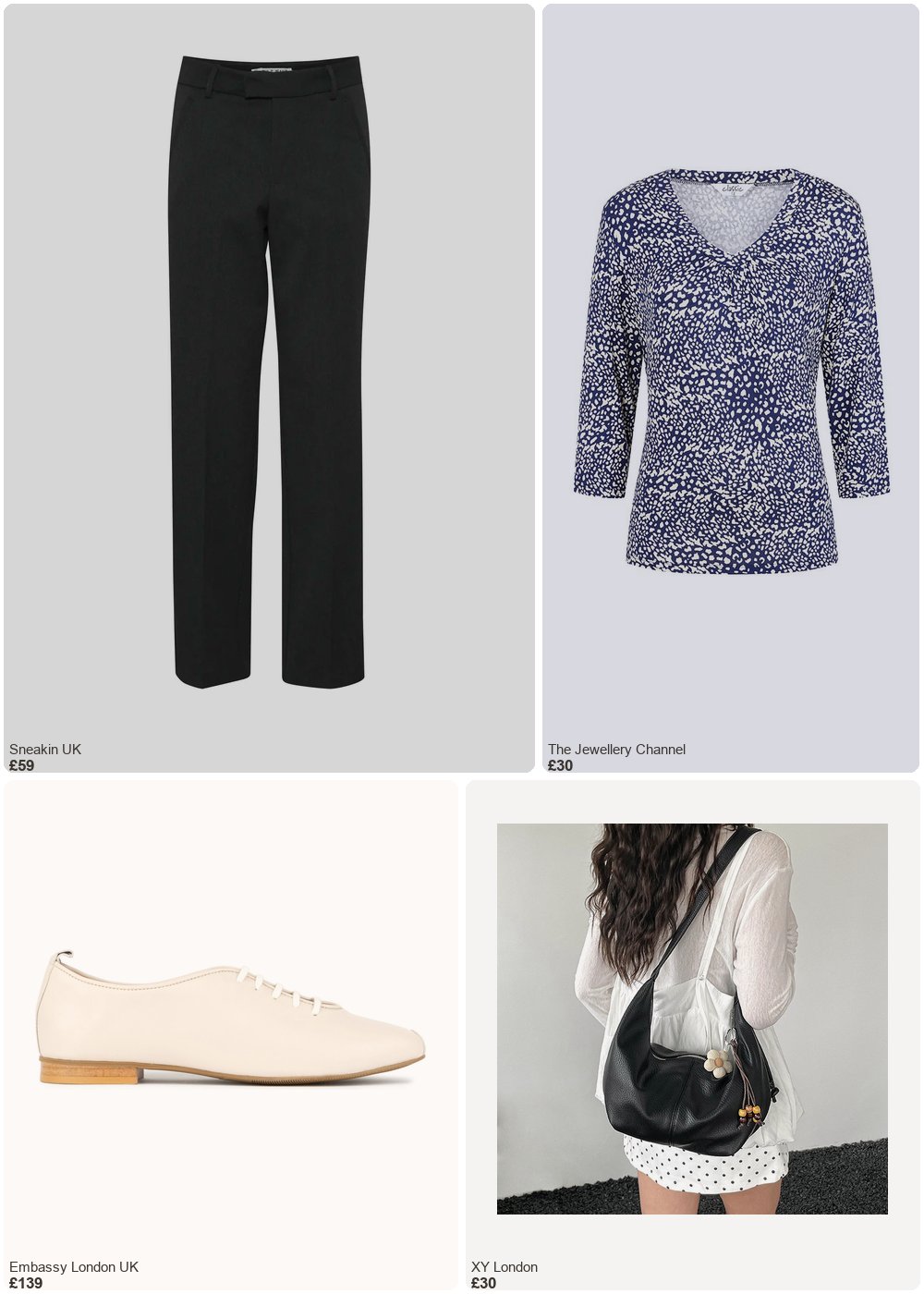 The complete outfit featuring Pulz Jeans Women's suit Trousers Pulz Jeans Leonora