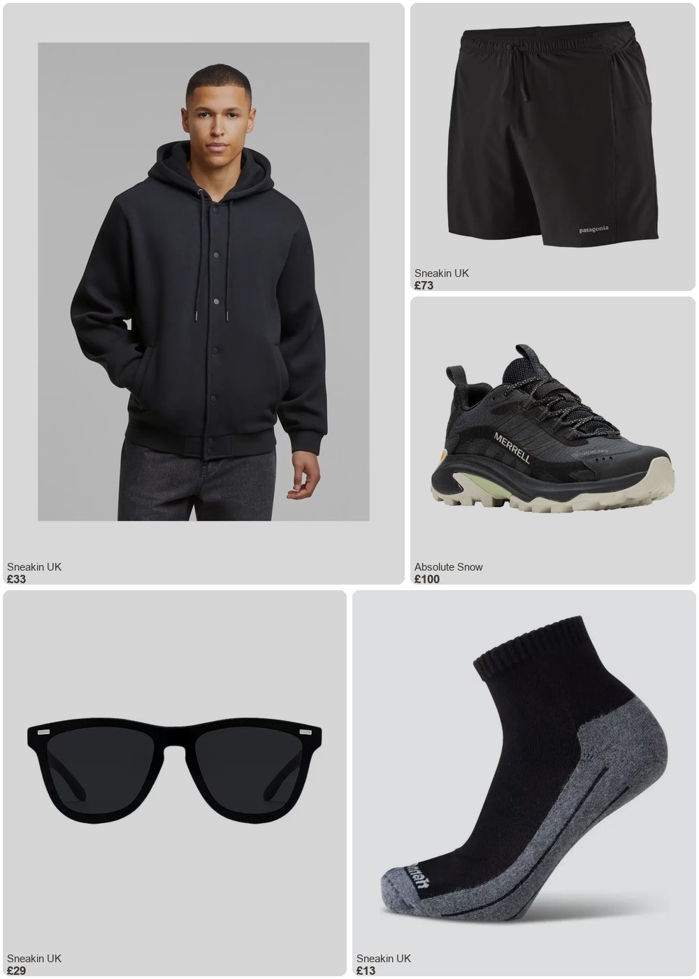 The complete outfit featuring Urban Classics Fleece hooded sweatshirt Urban Classics