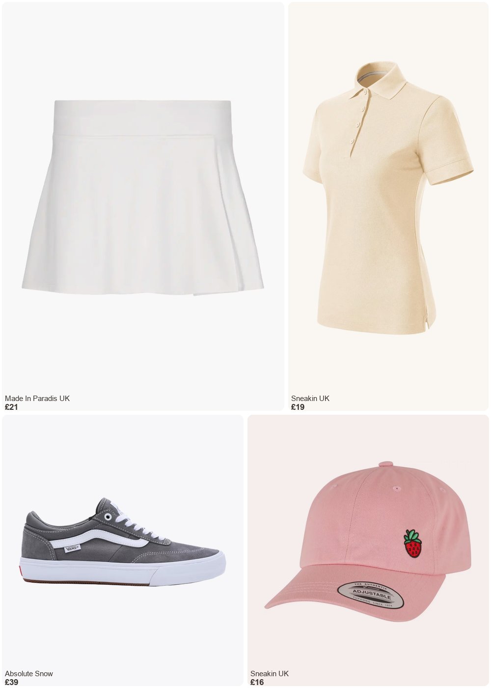 The complete outfit featuring Athlecia Women's skirt-short Athlecia Aishe