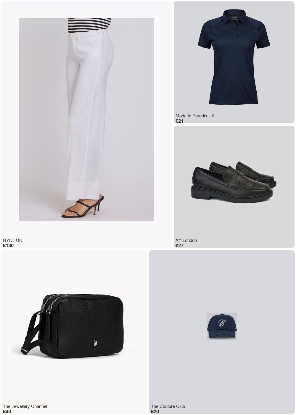 The complete outfit featuring Tee Jays Women's polo shirt Tee Jays Luxury Sport
