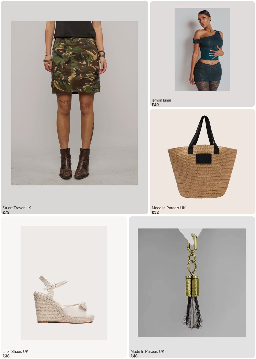 The complete outfit featuring 1 The Ophelia Crop Top