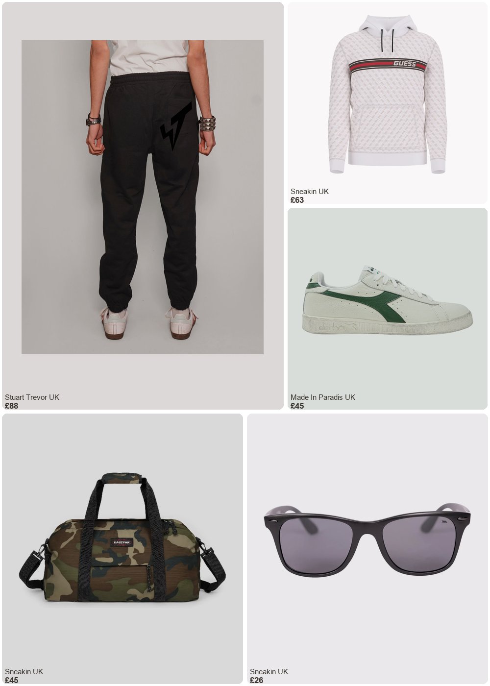 The complete outfit featuring STUART TREVOR Jogger Pants in Black
