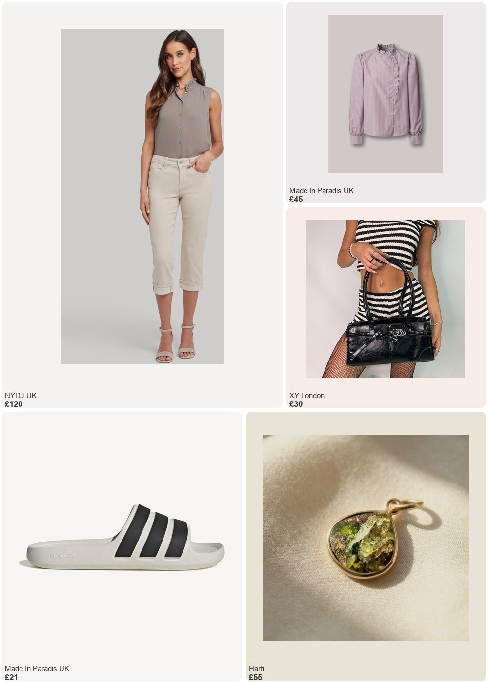 The complete outfit featuring Nydj Marilyn Straight Crop Jeans In Cool Embrace® Denim | Feather