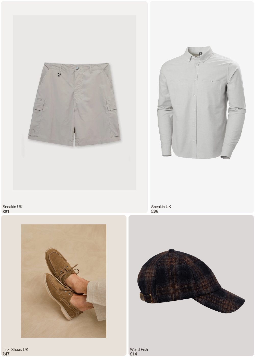 The complete outfit featuring Midnight Weird Fish Falkirk Flannel Check Cap Midnight Size ONE
