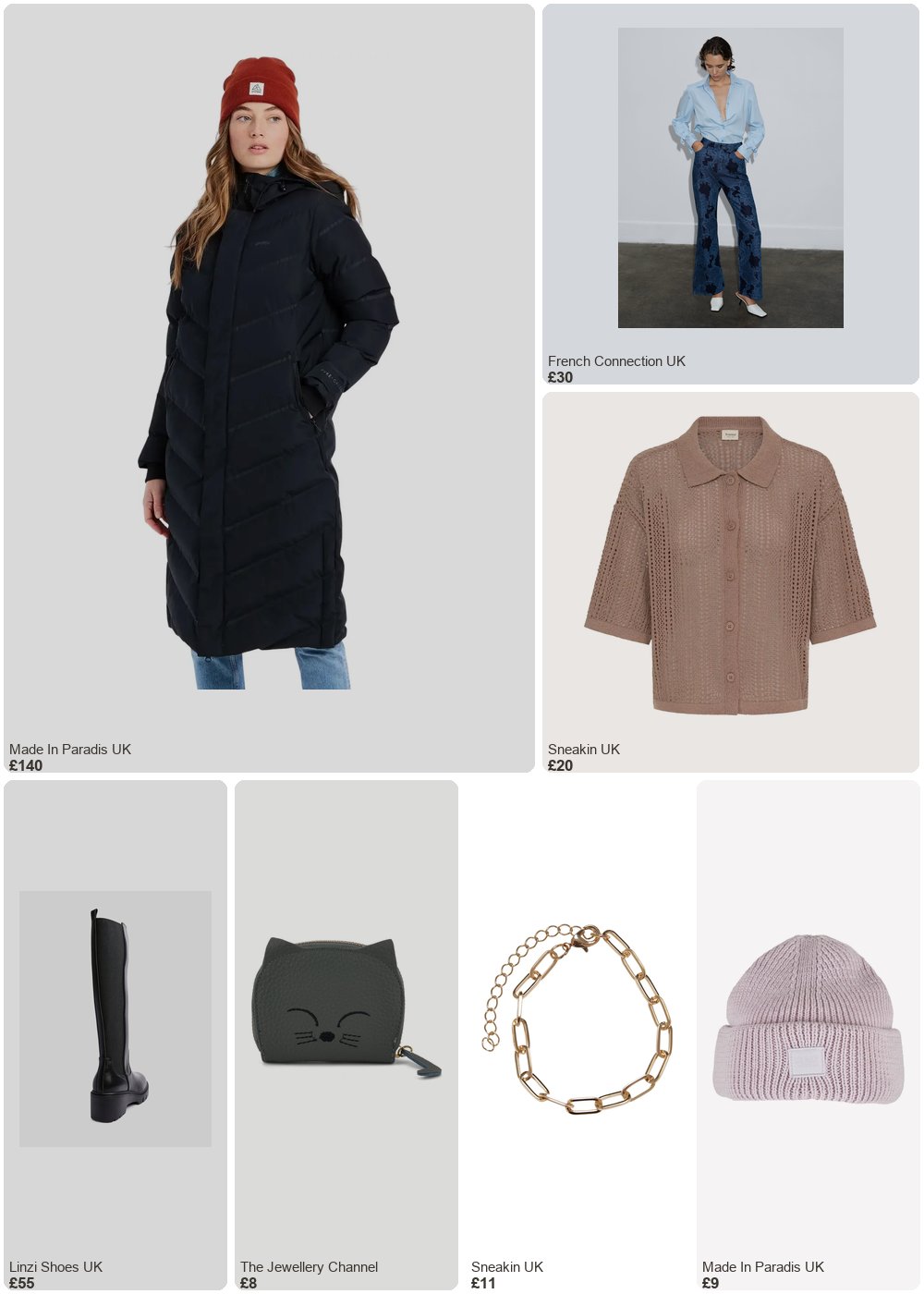 The complete outfit featuring fransa Women's cardigan fransa Janey 1