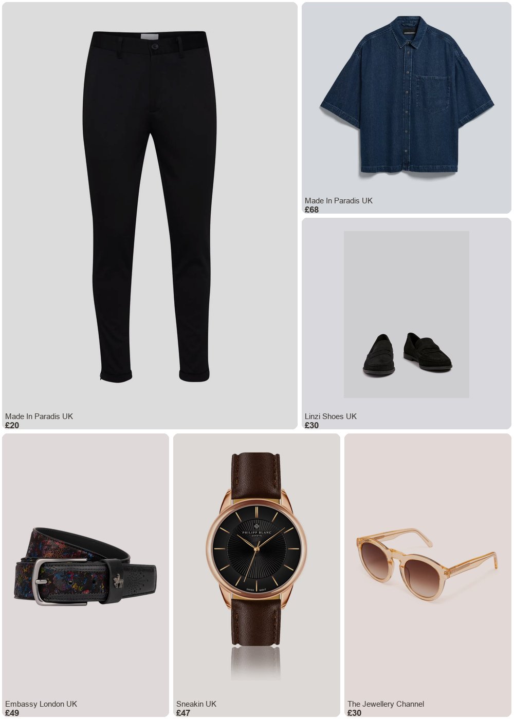 The complete outfit featuring casual friday Zip-up suit trousers Casual Friday Portman
