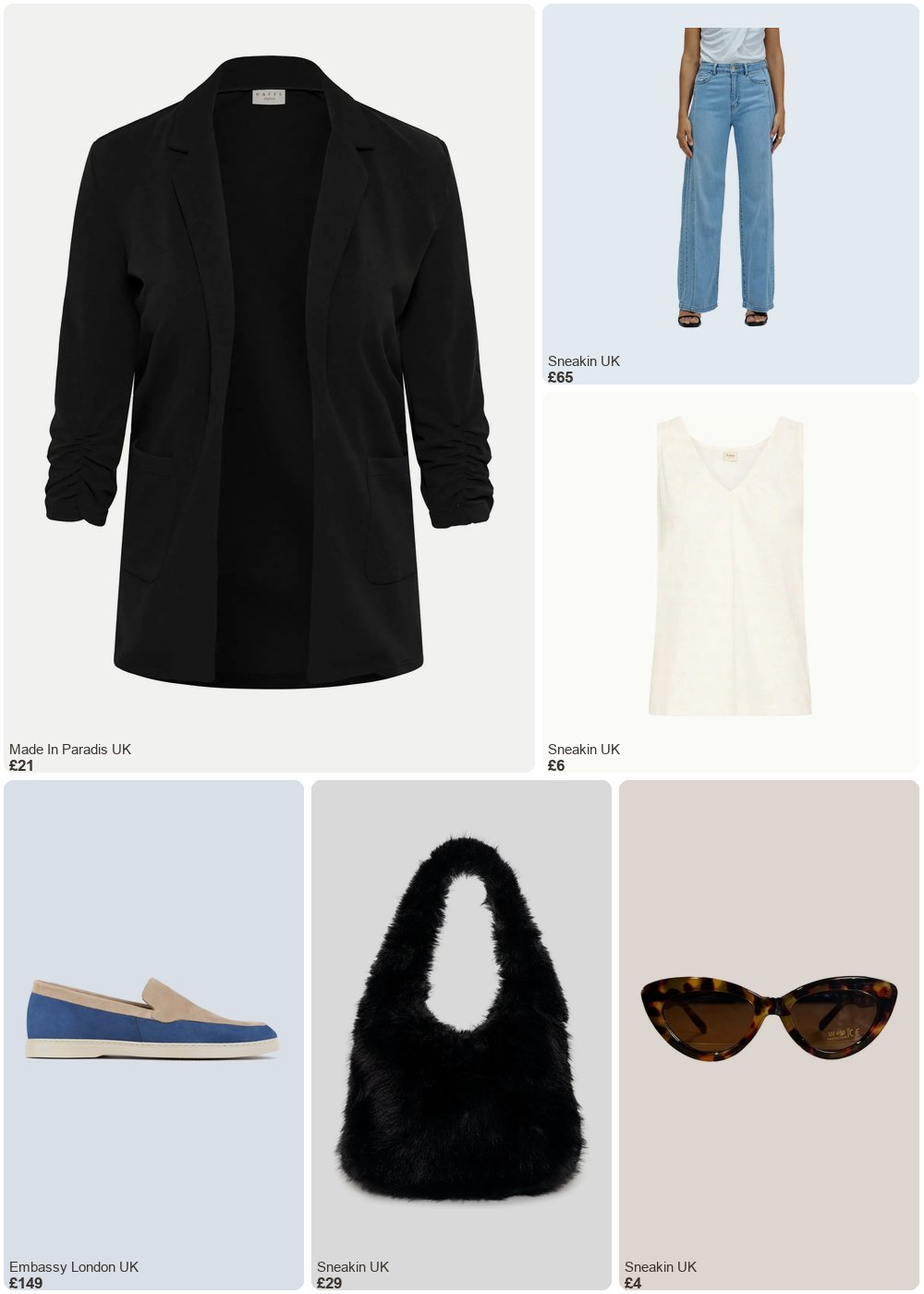The complete outfit featuring Kaffe Women's Handbag KAFFE Madi