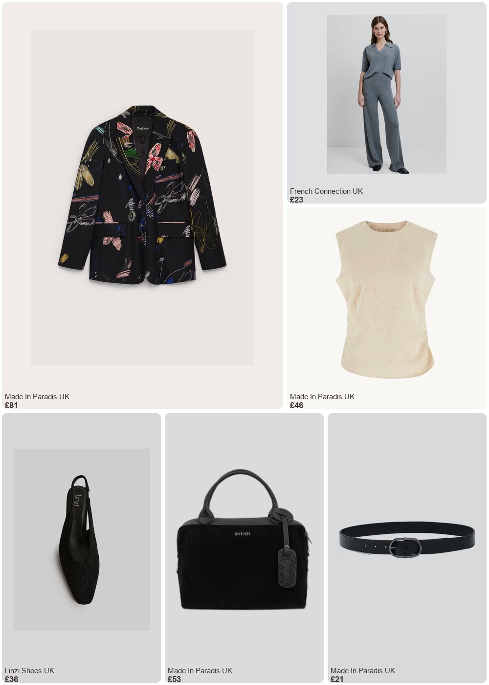 The complete outfit featuring Guess Women's satin blouse Guess Casey